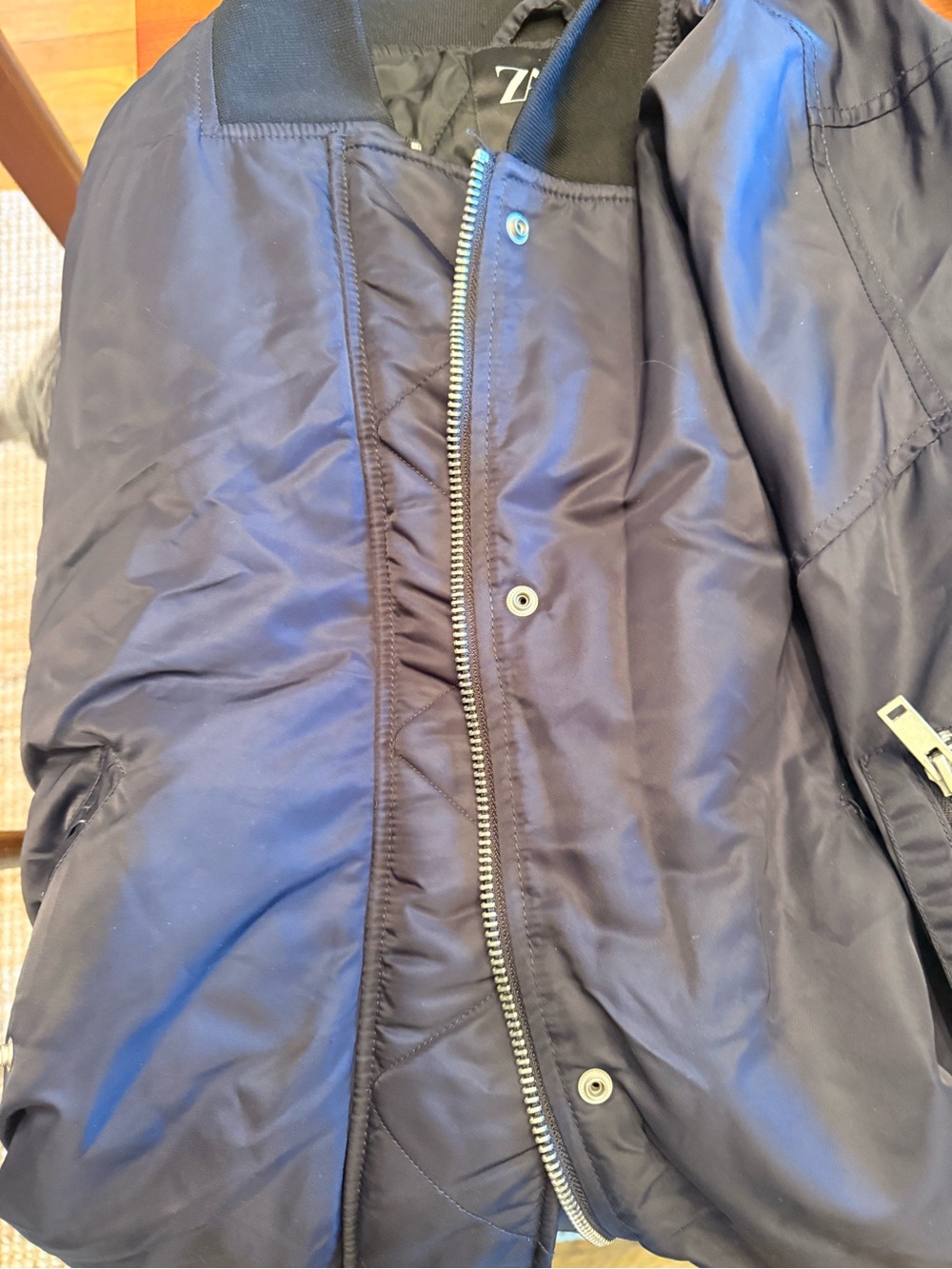 Zara Oversized Bomber Jacket - Picture 4 of 4